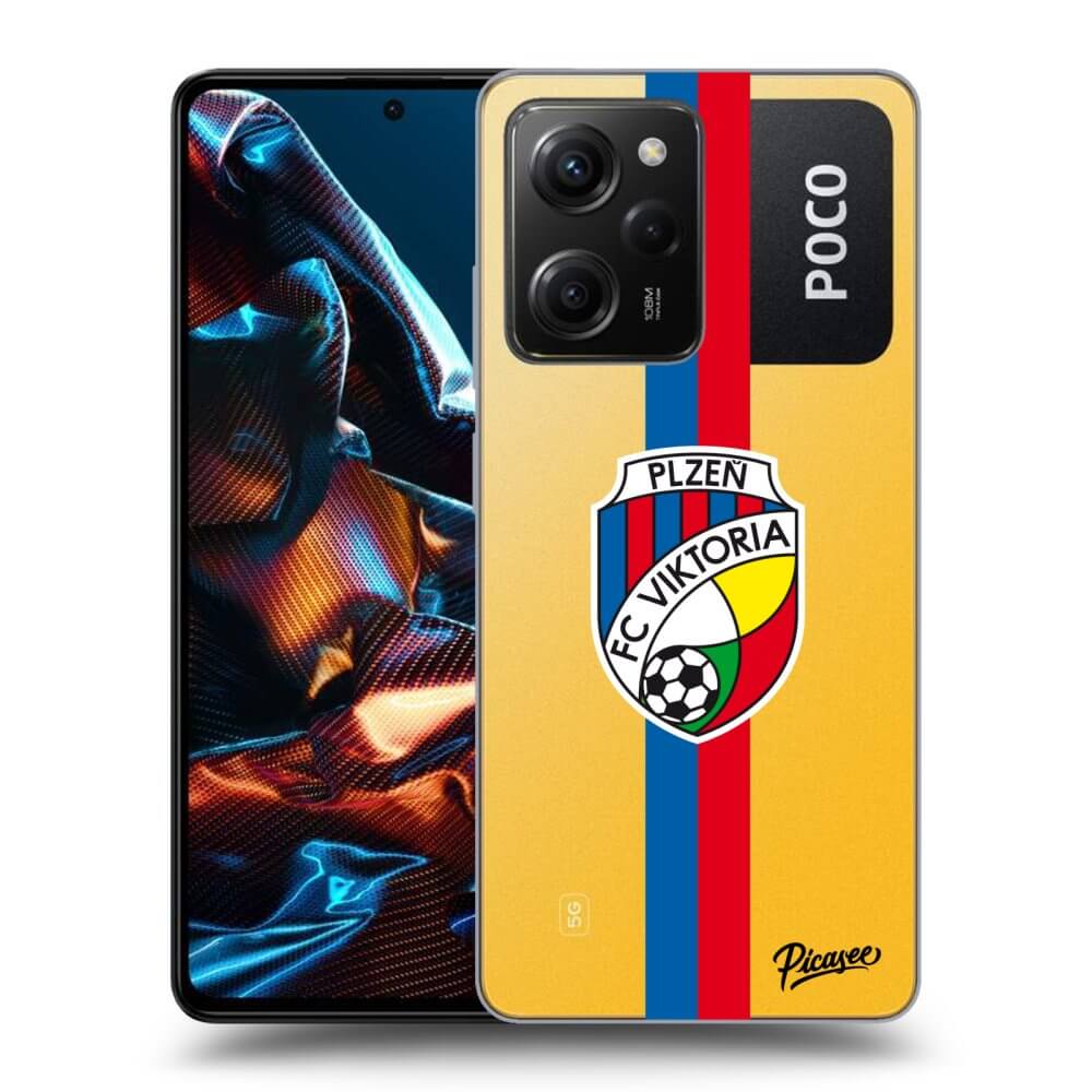 Silikonový Průhledný Obal Pro Xiaomi Poco X5 Pro - FC Viktoria Plzeň H