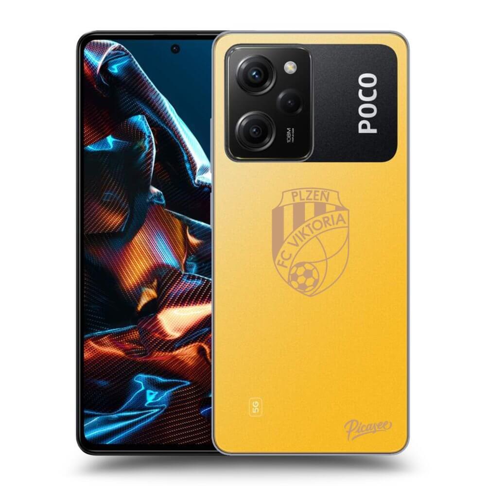 Silikonový Průhledný Obal Pro Xiaomi Poco X5 Pro - FC Viktoria Plzeň I