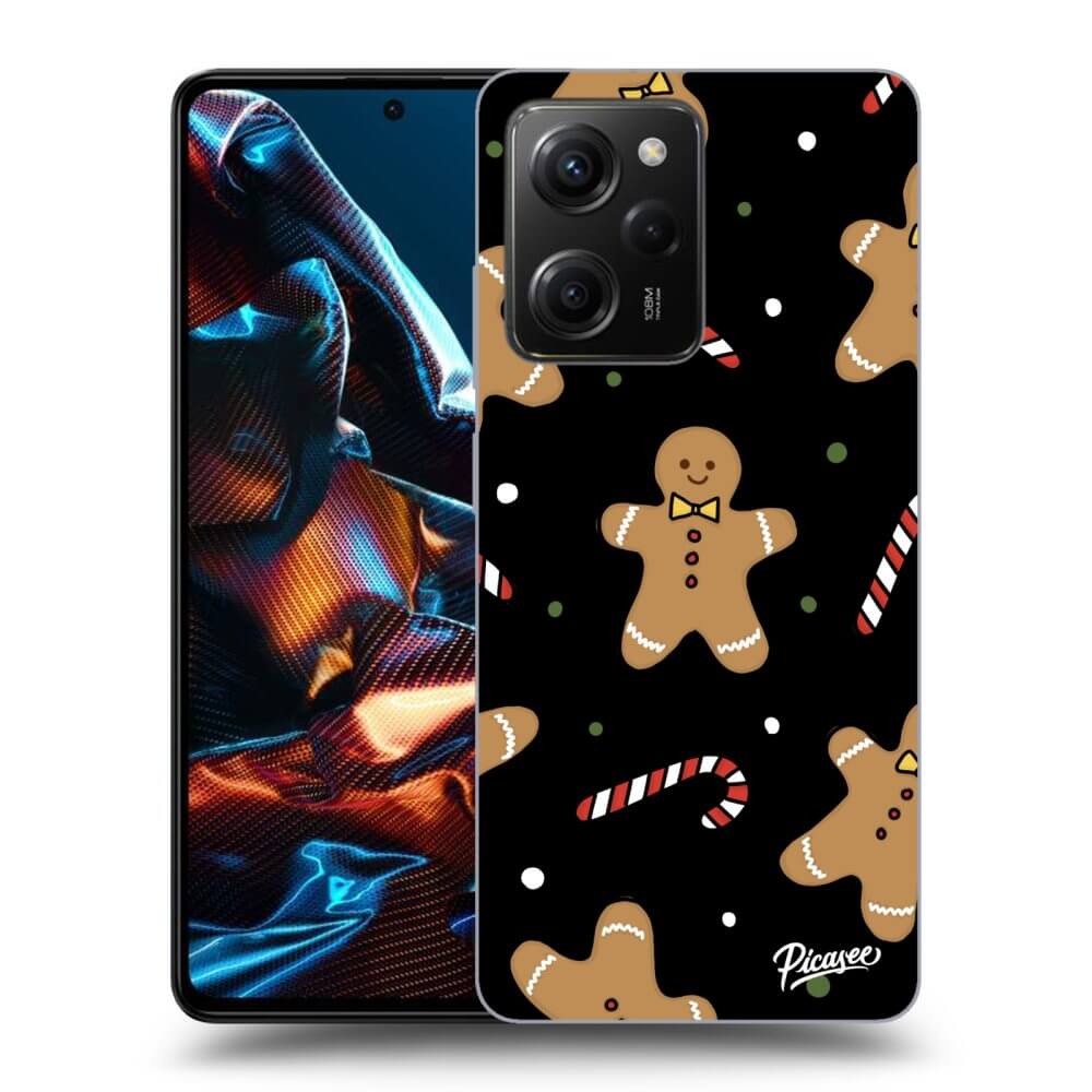 Silikonový černý Obal Pro Xiaomi Poco X5 Pro - Gingerbread