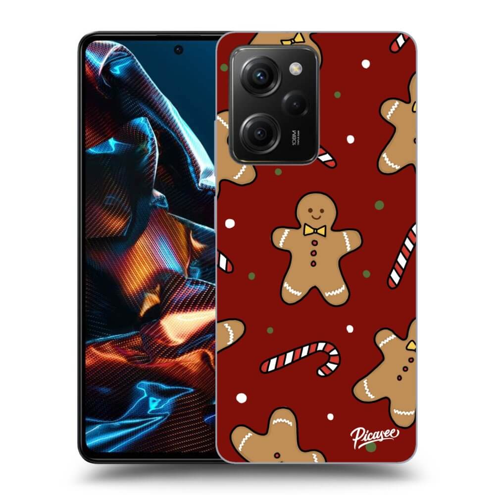 Silikonový černý Obal Pro Xiaomi Poco X5 Pro - Gingerbread 2