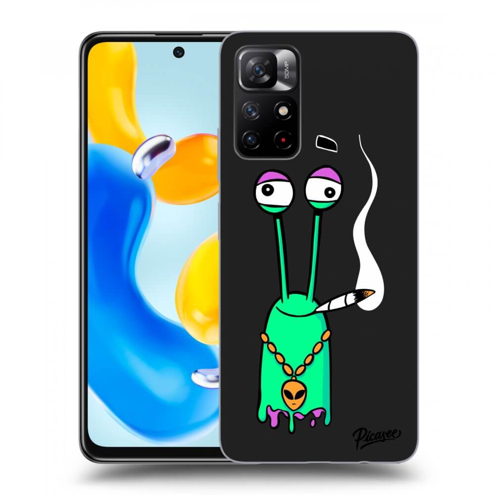 Silikonový černý Obal Pro Xiaomi Redmi Note 11S 5G - Earth - Sám Doma