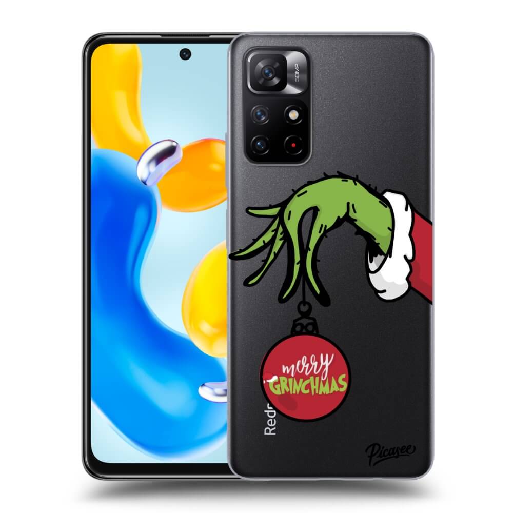 Silikonový Průhledný Obal Pro Xiaomi Redmi Note 11S 5G - Grinch