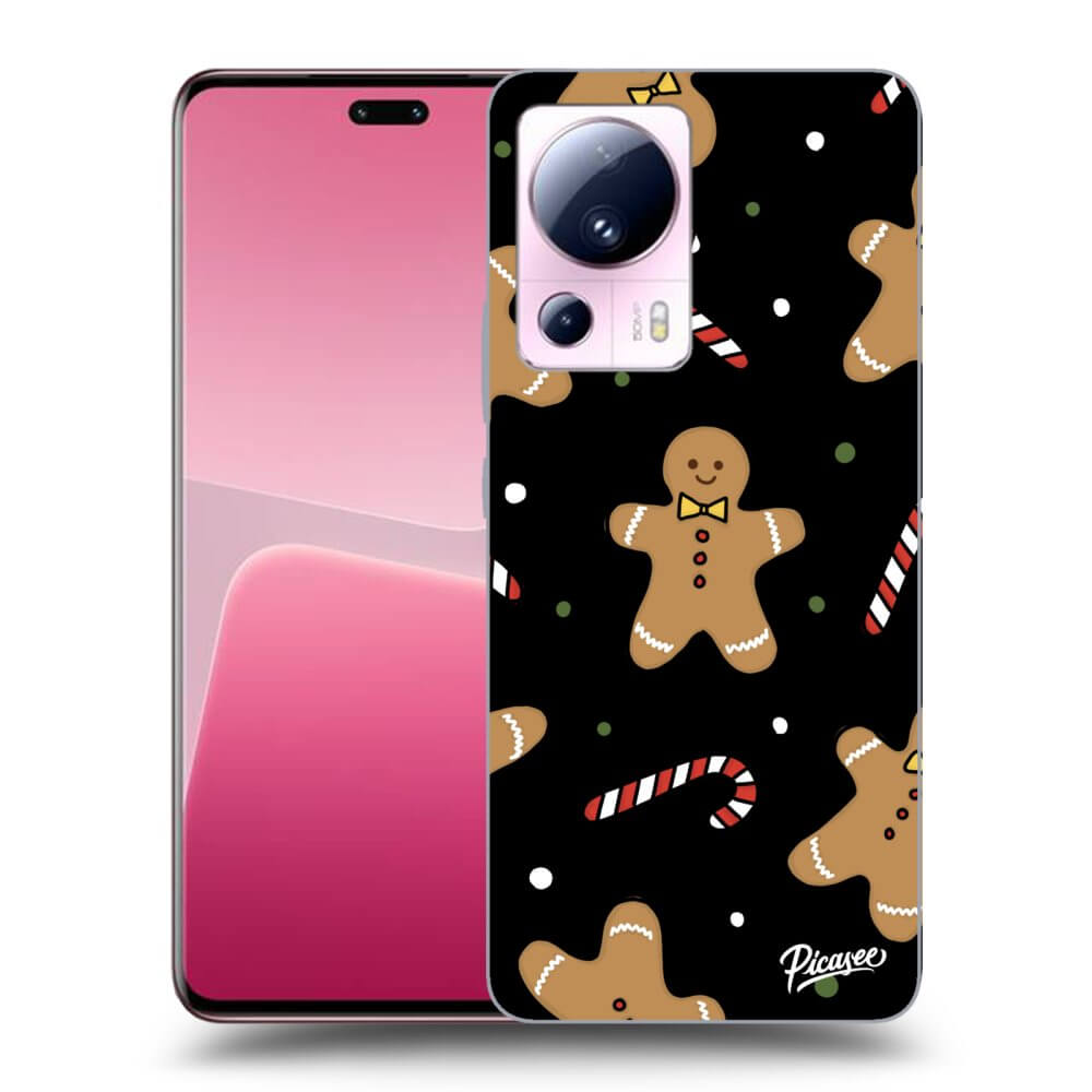 Silikonový černý Obal Pro Xiaomi 13 Lite - Gingerbread