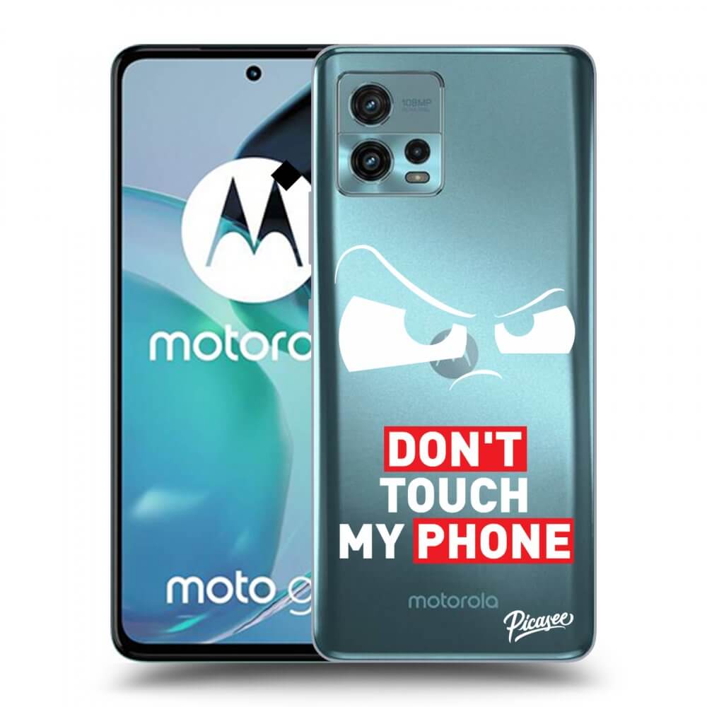 Silikonový Průhledný Obal Pro Motorola Moto G72 - Cloudy Eye - Transparent