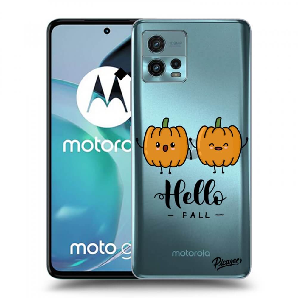 Silikonový Průhledný Obal Pro Motorola Moto G72 - Hallo Fall