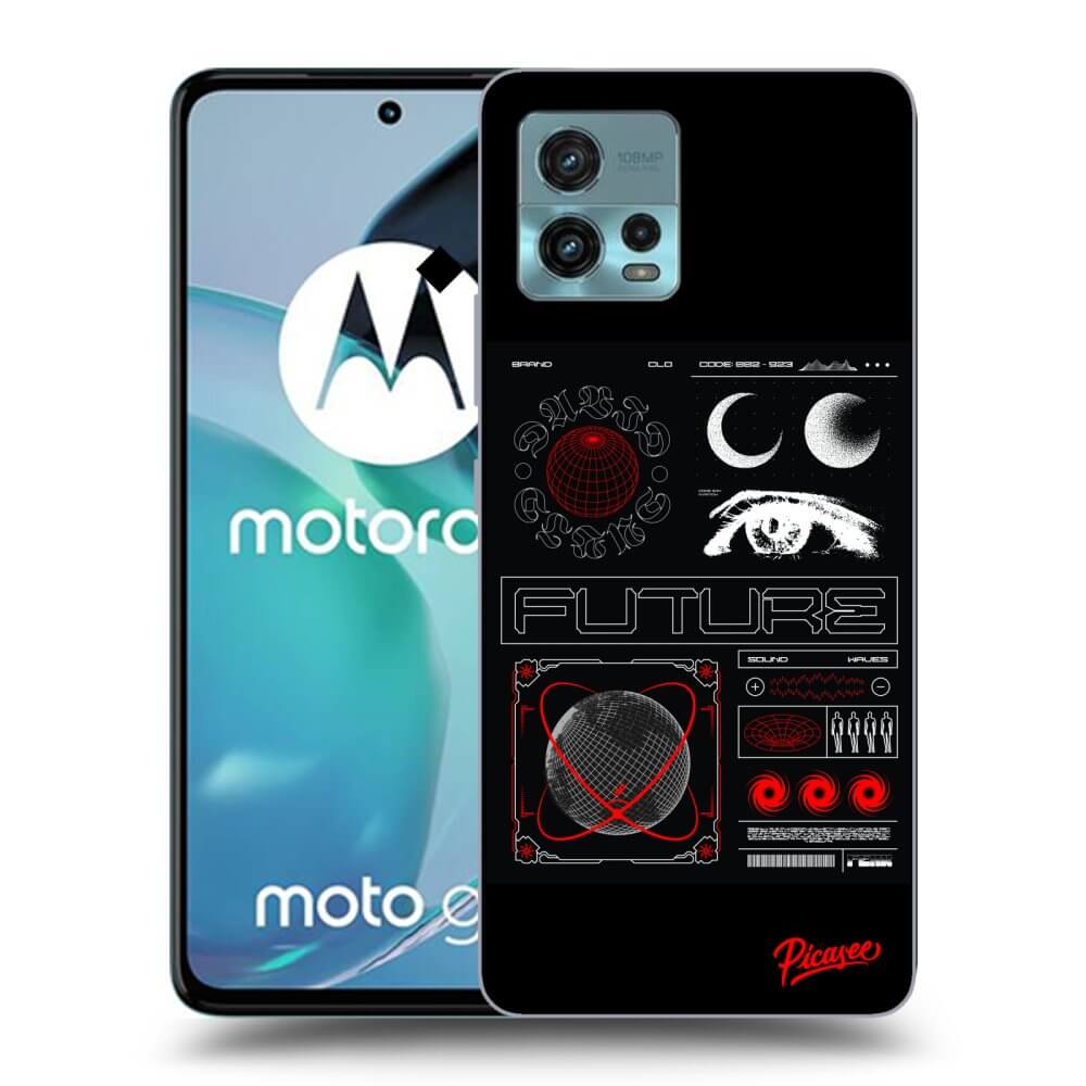 Silikonový Průhledný Obal Pro Motorola Moto G72 - WAVES