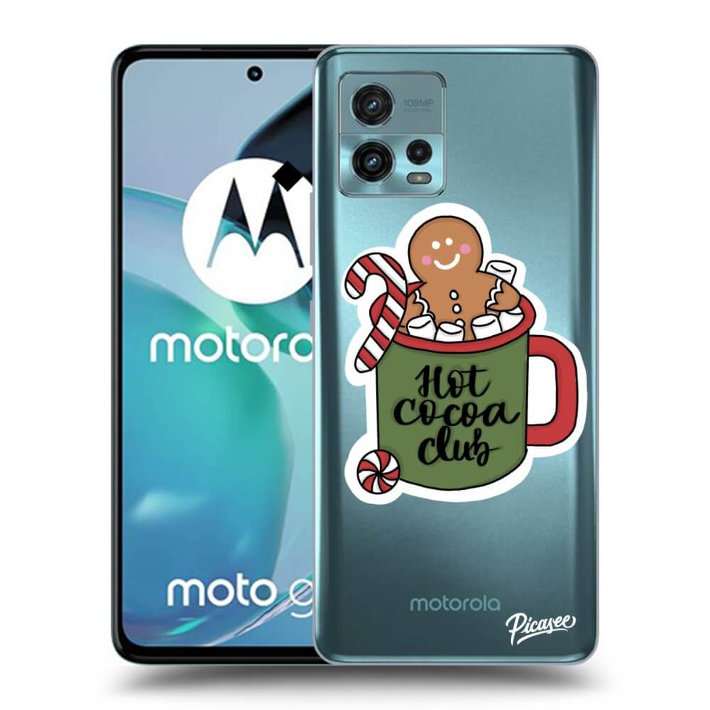 Silikonový Průhledný Obal Pro Motorola Moto G72 - Hot Cocoa Club