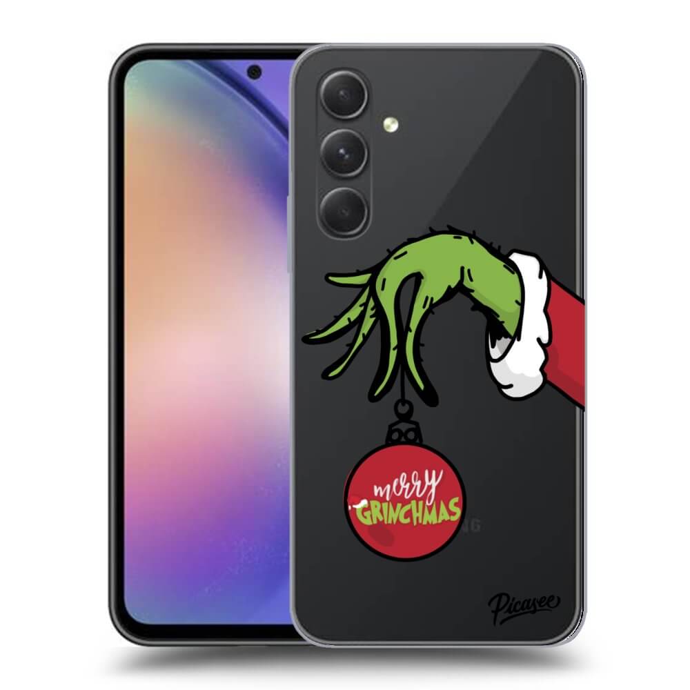 Silikonový Průhledný Obal Pro Samsung Galaxy A54 5G - Grinch