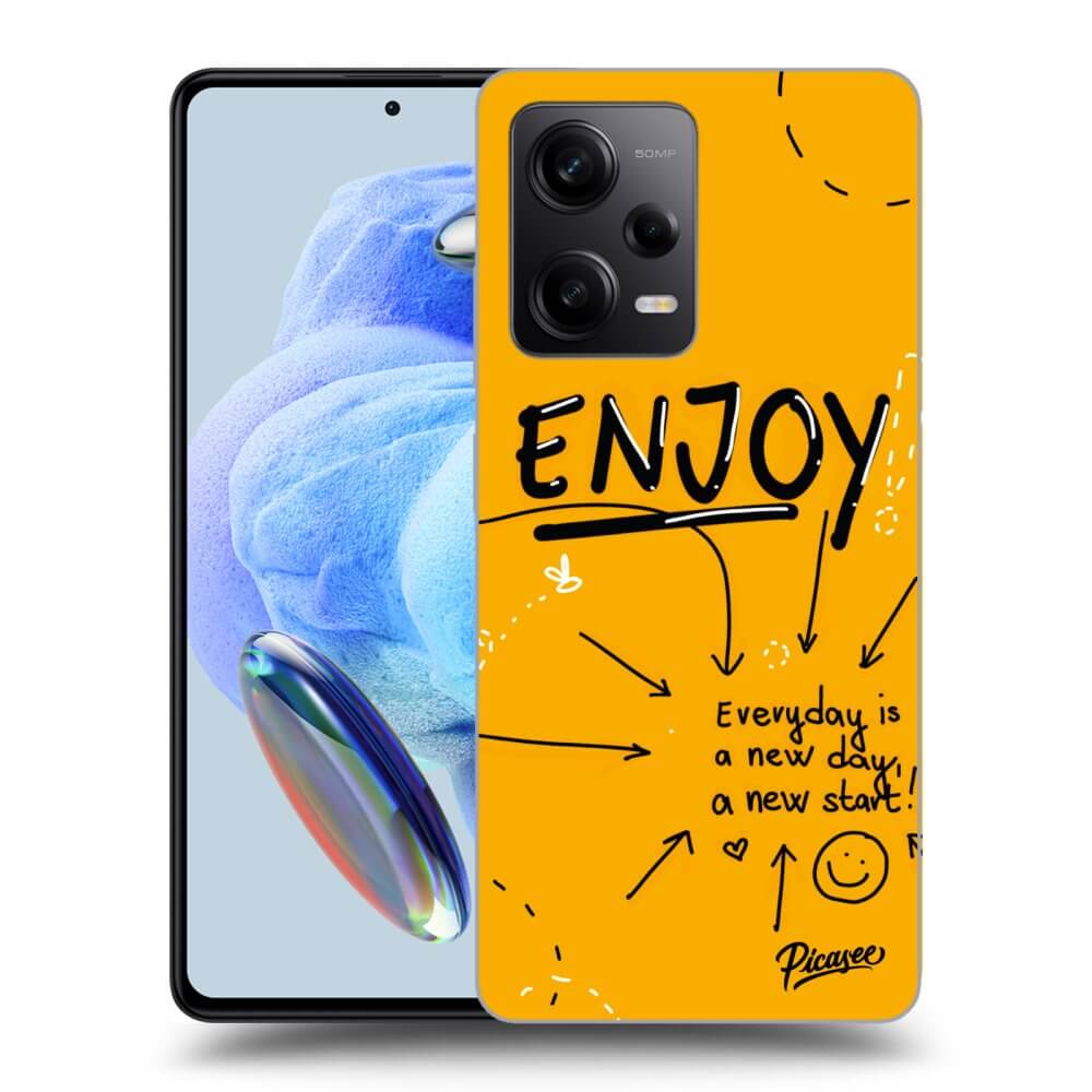 Silikonový Průhledný Obal Pro Xiaomi Redmi Note 12 5G - Enjoy