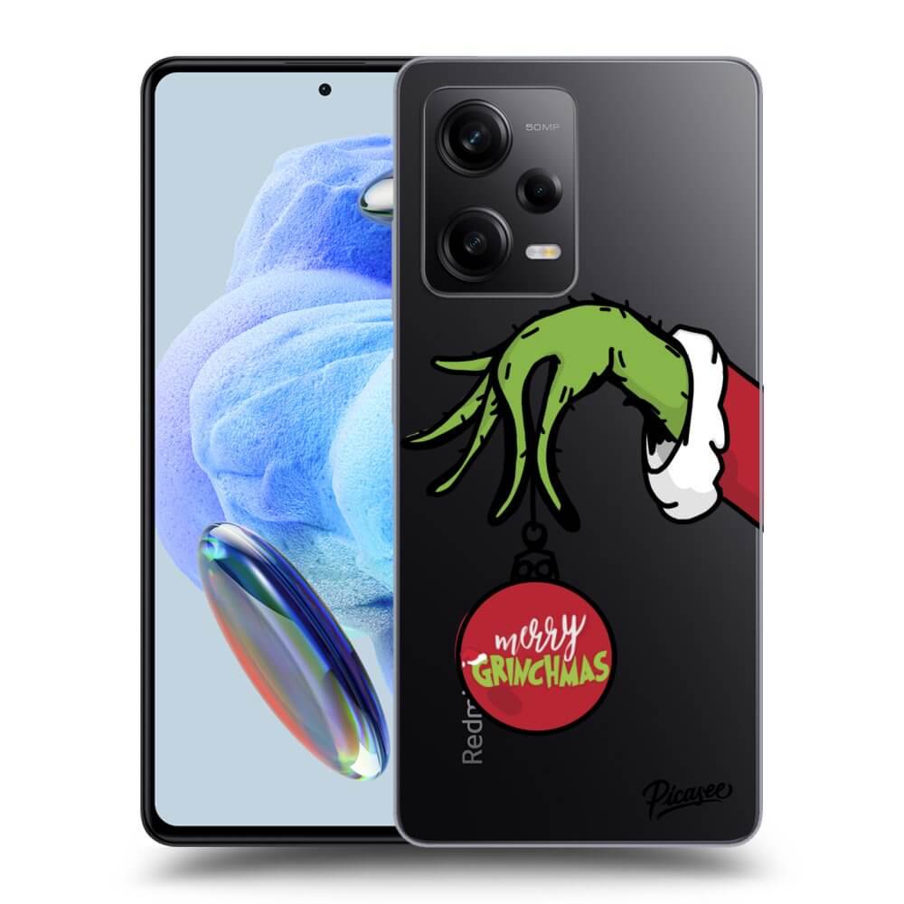 Silikonový Průhledný Obal Pro Xiaomi Redmi Note 12 5G - Grinch