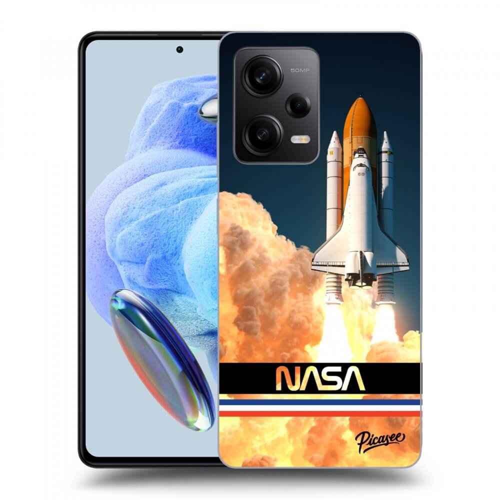 Silikonový Průhledný Obal Pro Xiaomi Redmi Note 12 Pro 5G - Space Shuttle