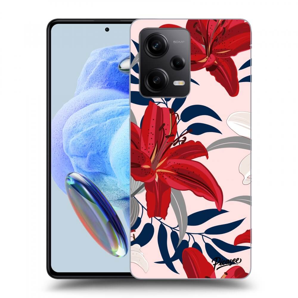 ULTIMATE CASE Pro Xiaomi Redmi Note 12 Pro 5G - Red Lily