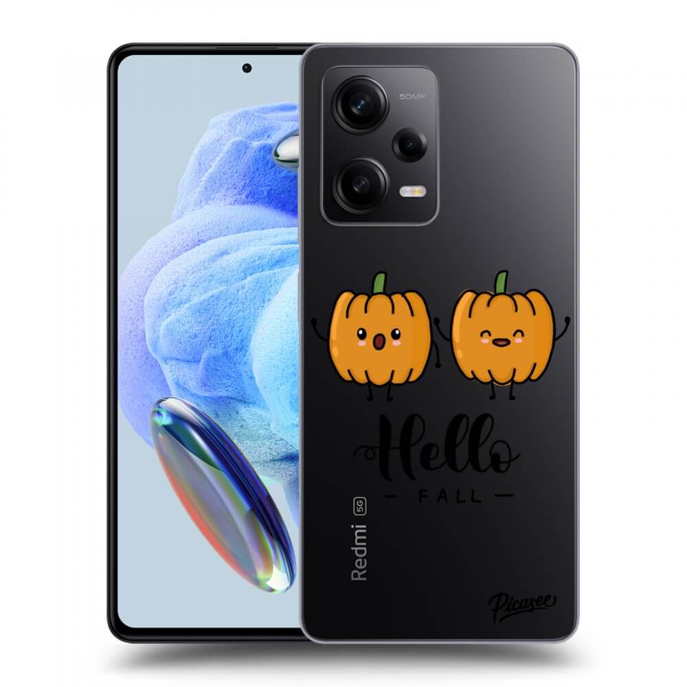 Silikonový Průhledný Obal Pro Xiaomi Redmi Note 12 Pro 5G - Hallo Fall