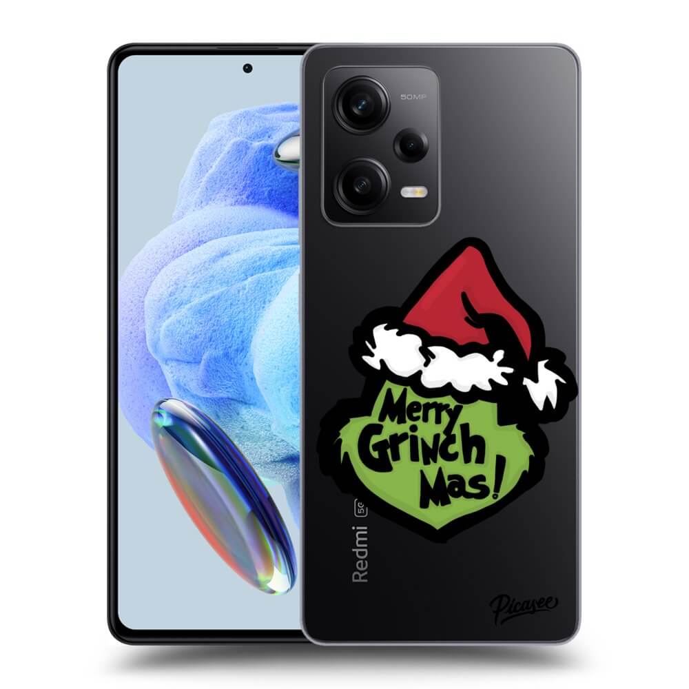 Silikonový Průhledný Obal Pro Xiaomi Redmi Note 12 Pro 5G - Grinch 2