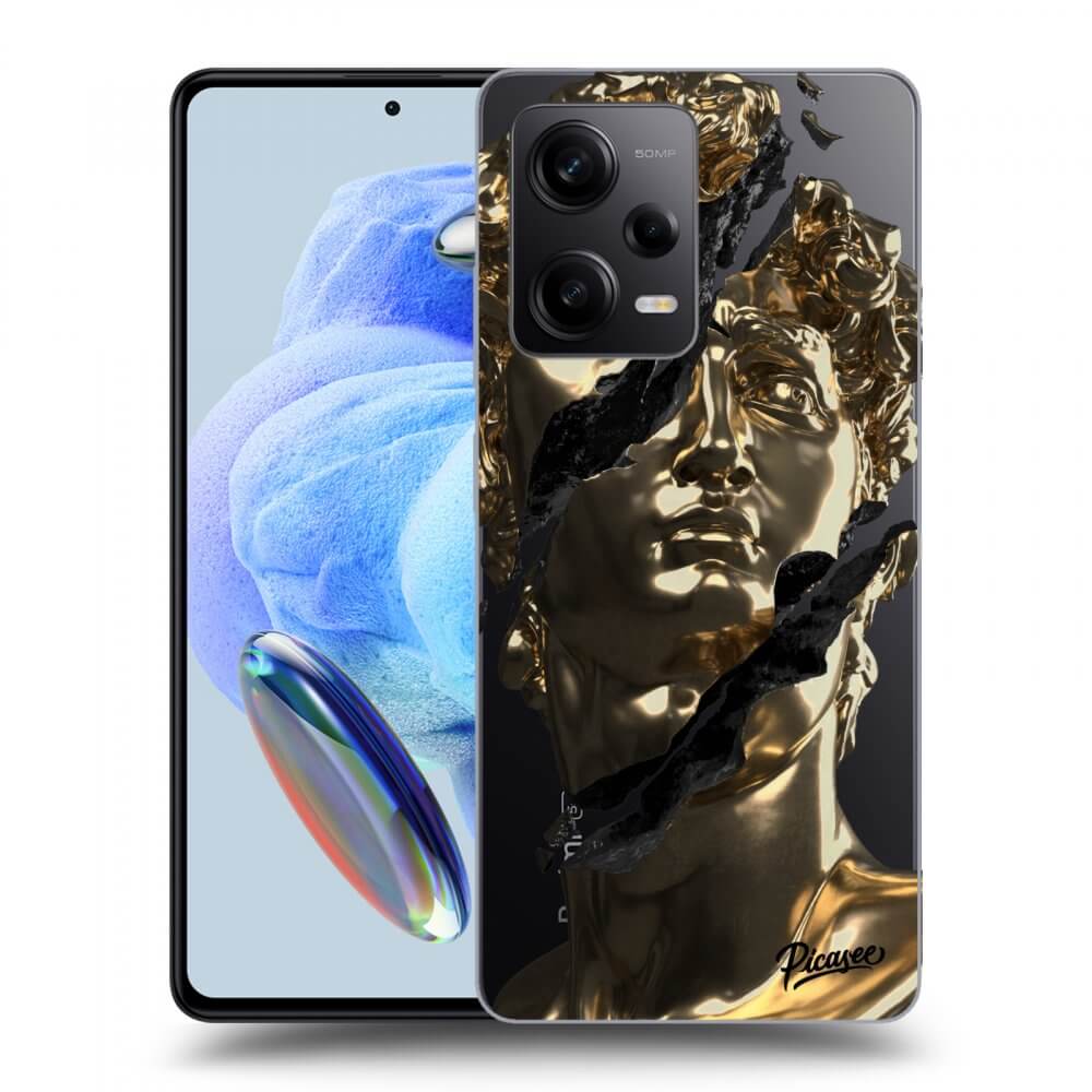 Silikonový Průhledný Obal Pro Xiaomi Redmi Note 12 Pro+ 5G - Golder