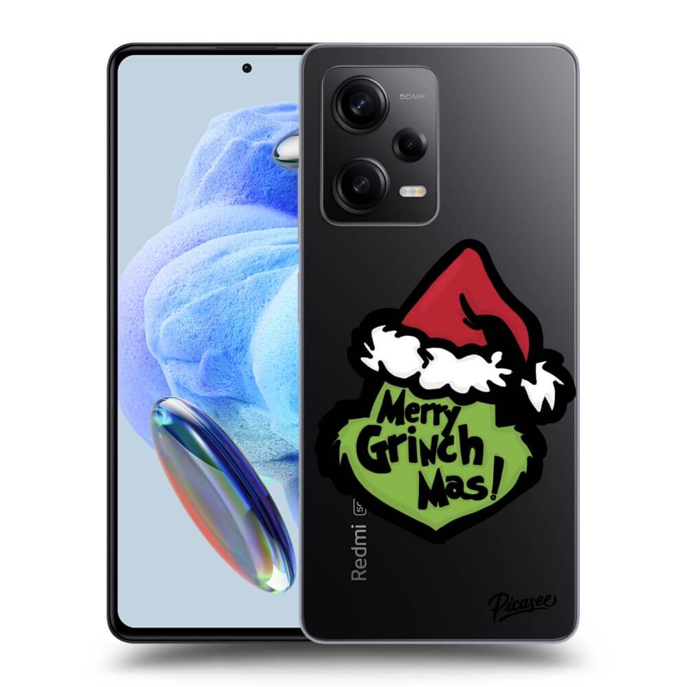 Silikonový Průhledný Obal Pro Xiaomi Redmi Note 12 Pro+ 5G - Grinch 2