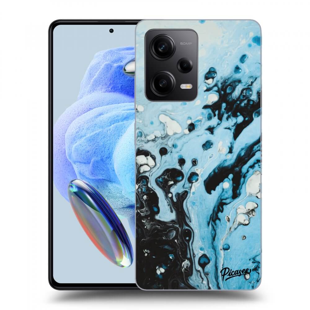 Silikonový černý Obal Pro Xiaomi Redmi Note 12 Pro+ 5G - Organic Blue