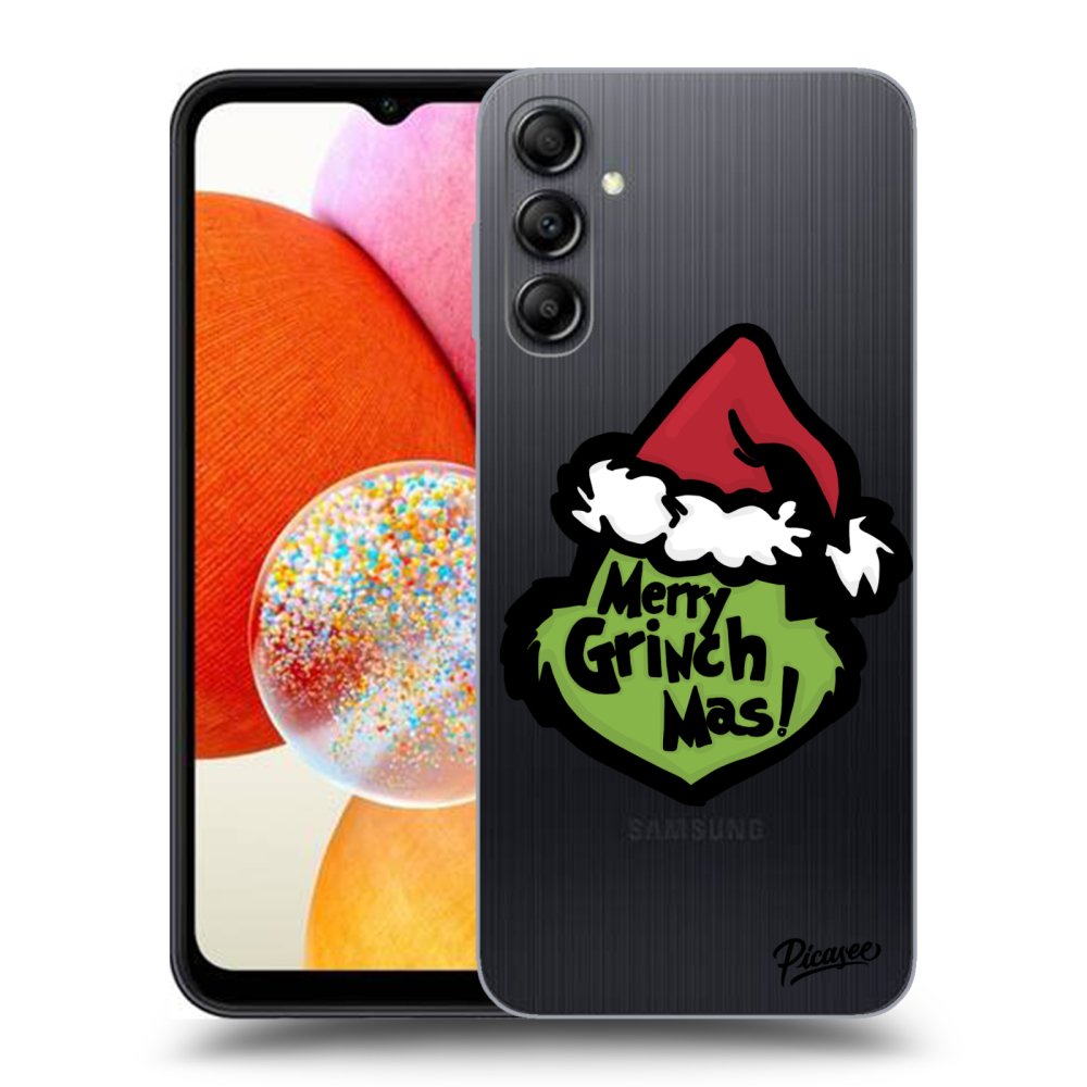 Silikonový Průhledný Obal Pro Samsung Galaxy A14 4G A145R - Grinch 2