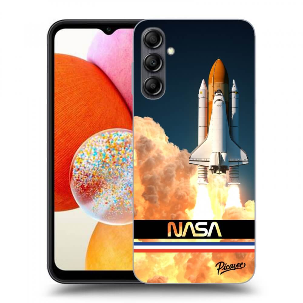 Silikonový černý Obal Pro Samsung Galaxy A14 5G A146P - Space Shuttle