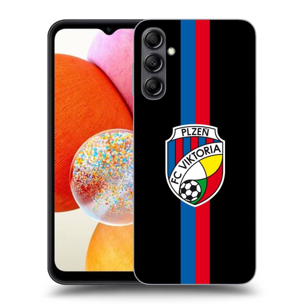 Silikonový černý Obal Pro Samsung Galaxy A14 5G A146P - FC Viktoria Plzeň H