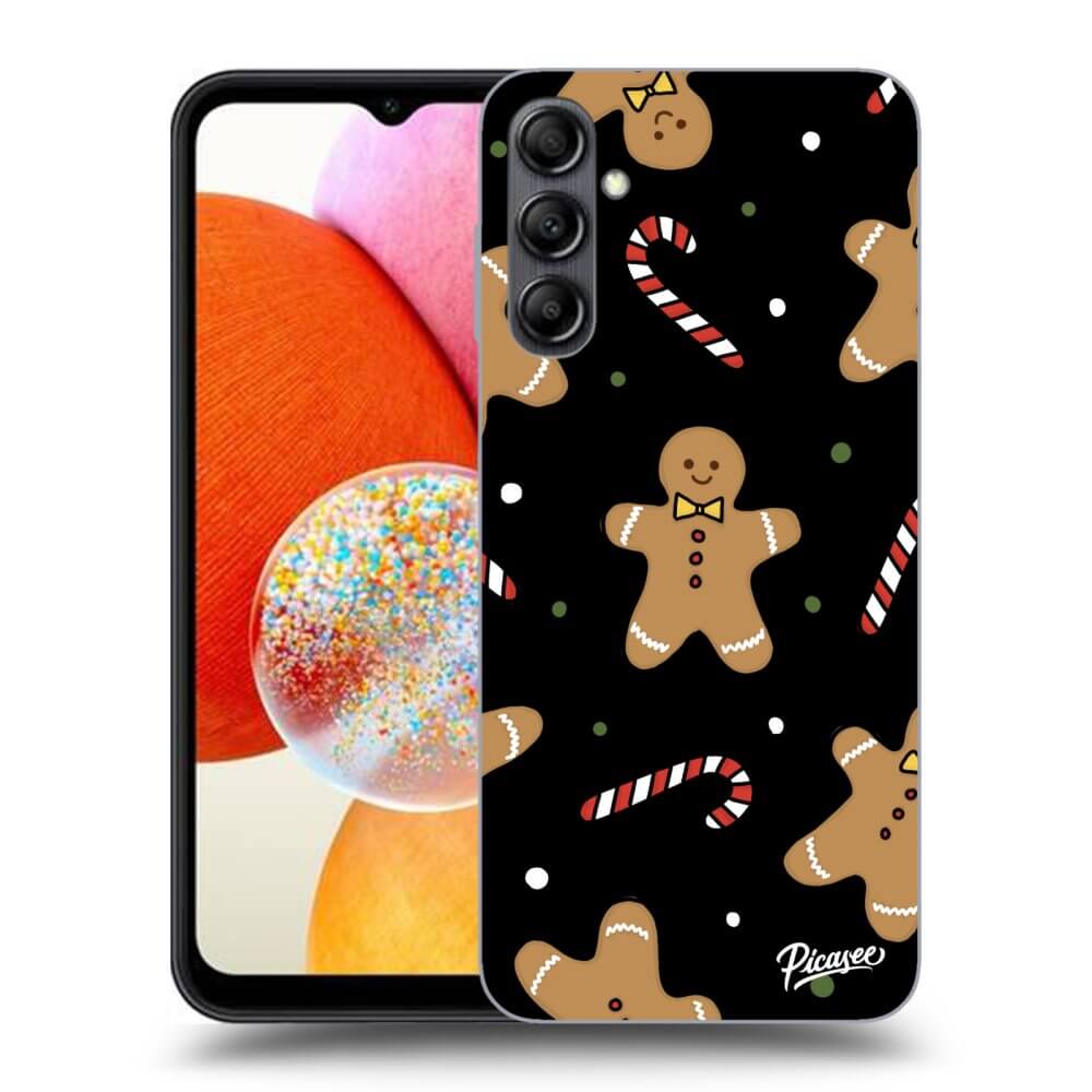 Silikonový černý Obal Pro Samsung Galaxy A14 5G A146P - Gingerbread