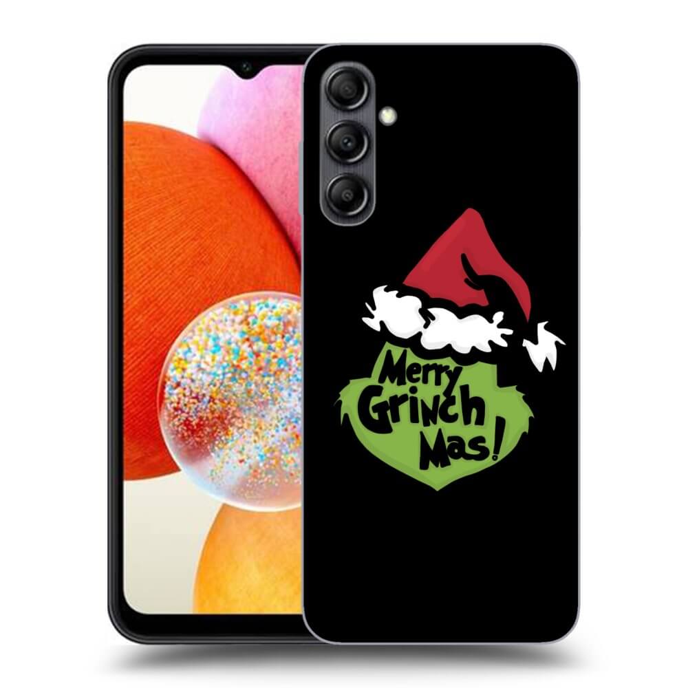 Silikonový černý Obal Pro Samsung Galaxy A14 5G A146P - Grinch 2