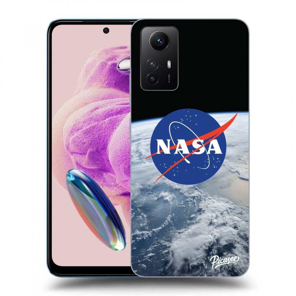 Silikonový černý Obal Pro Xiaomi Redmi Note 12S - Nasa Earth