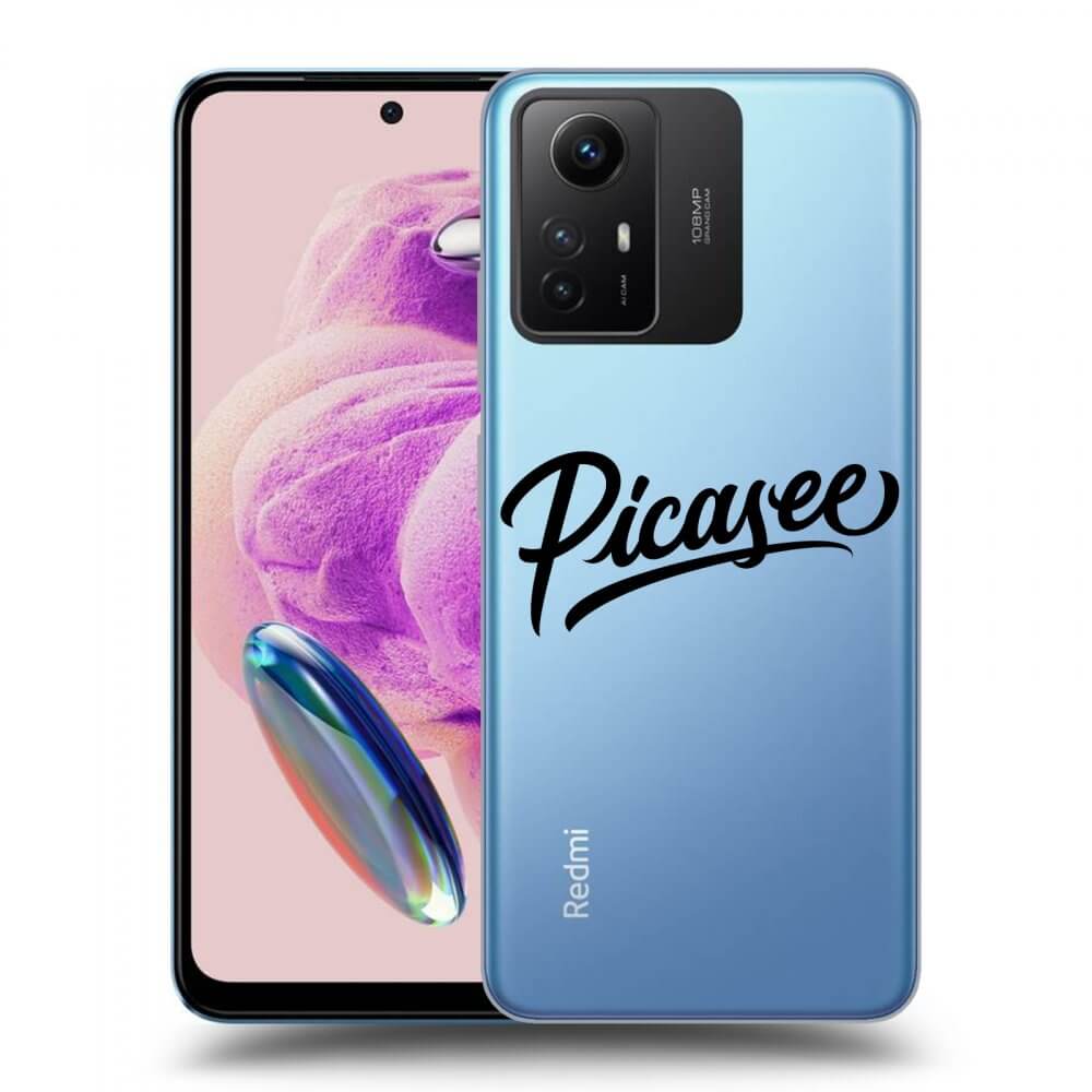 Silikonový Průhledný Obal Pro Xiaomi Redmi Note 12S - Picasee - Black