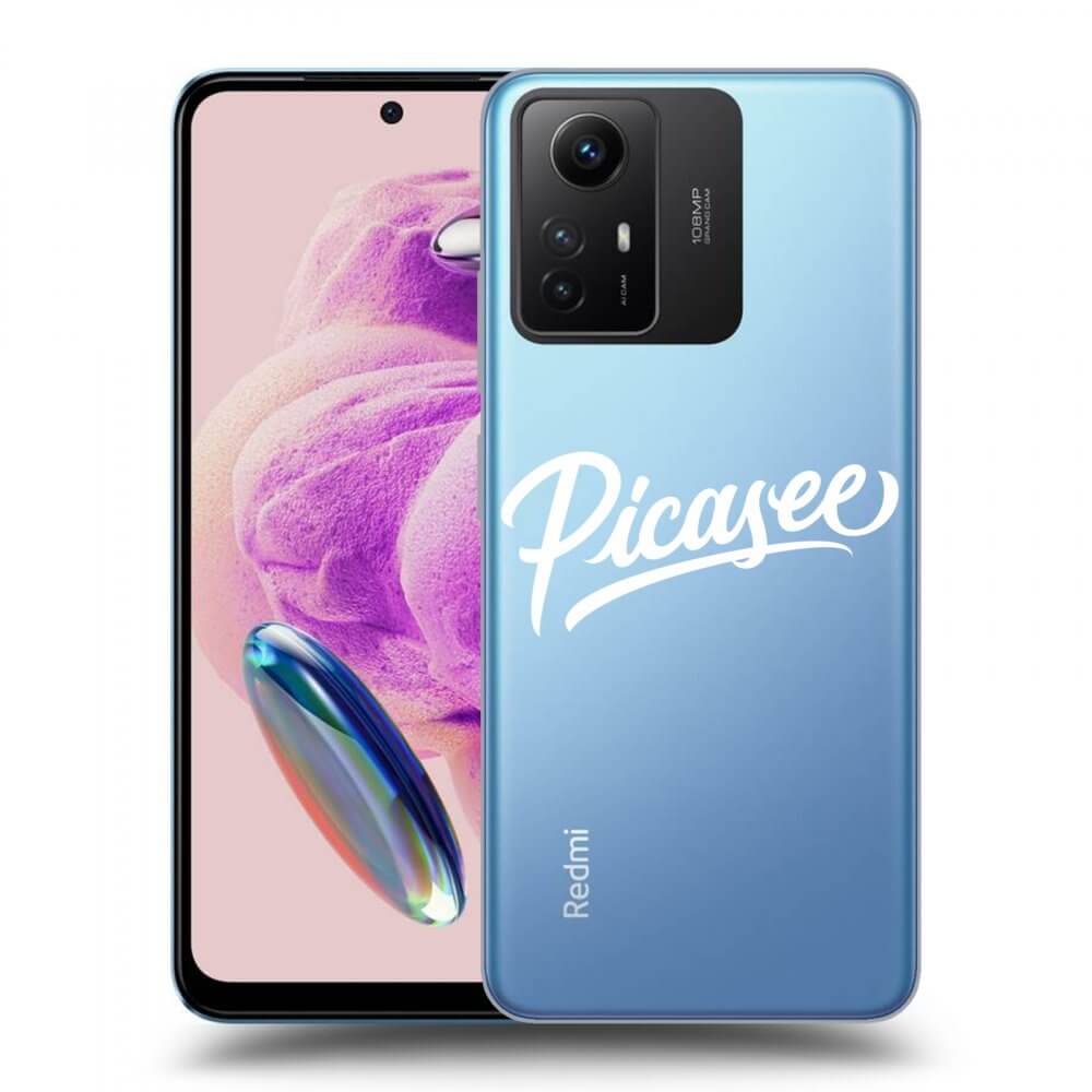 Silikonový Průhledný Obal Pro Xiaomi Redmi Note 12S - Picasee - White