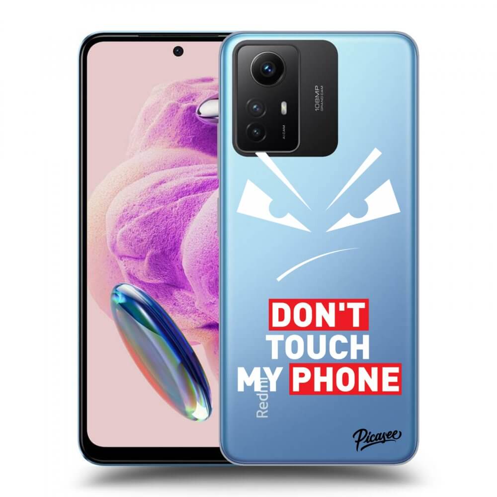 Silikonový Průhledný Obal Pro Xiaomi Redmi Note 12S - Evil Eye - Transparent