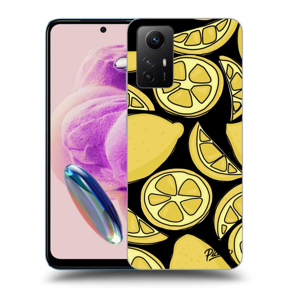 Silikonový černý Obal Pro Xiaomi Redmi Note 12S - Lemon