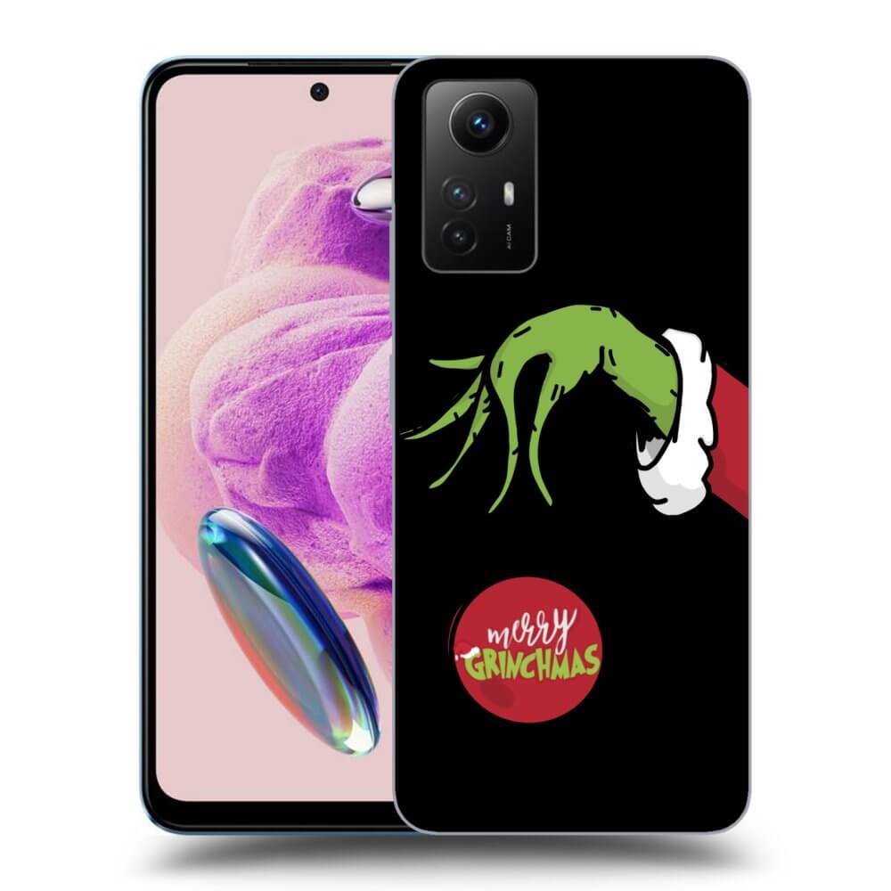 Silikonový černý Obal Pro Xiaomi Redmi Note 12S - Grinch