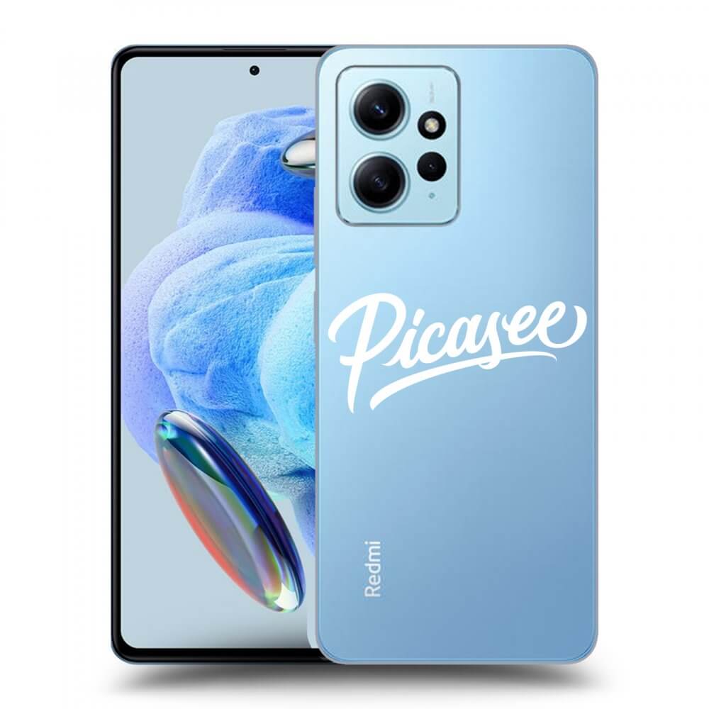 Silikonový Průhledný Obal Pro Xiaomi Redmi Note 12 4G - Picasee - White