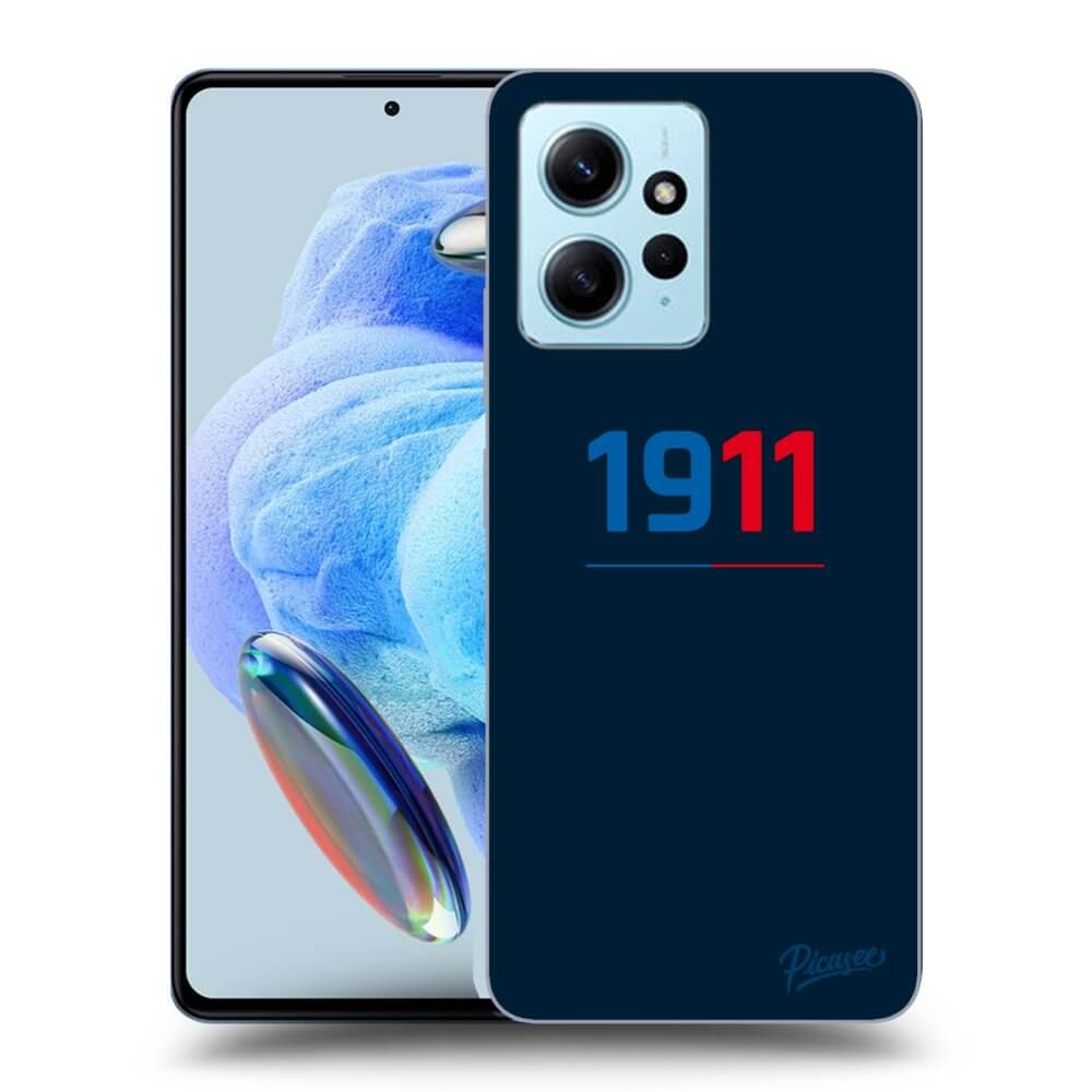 Silikonový černý Obal Pro Xiaomi Redmi Note 12 4G - FC Viktoria Plzeň D