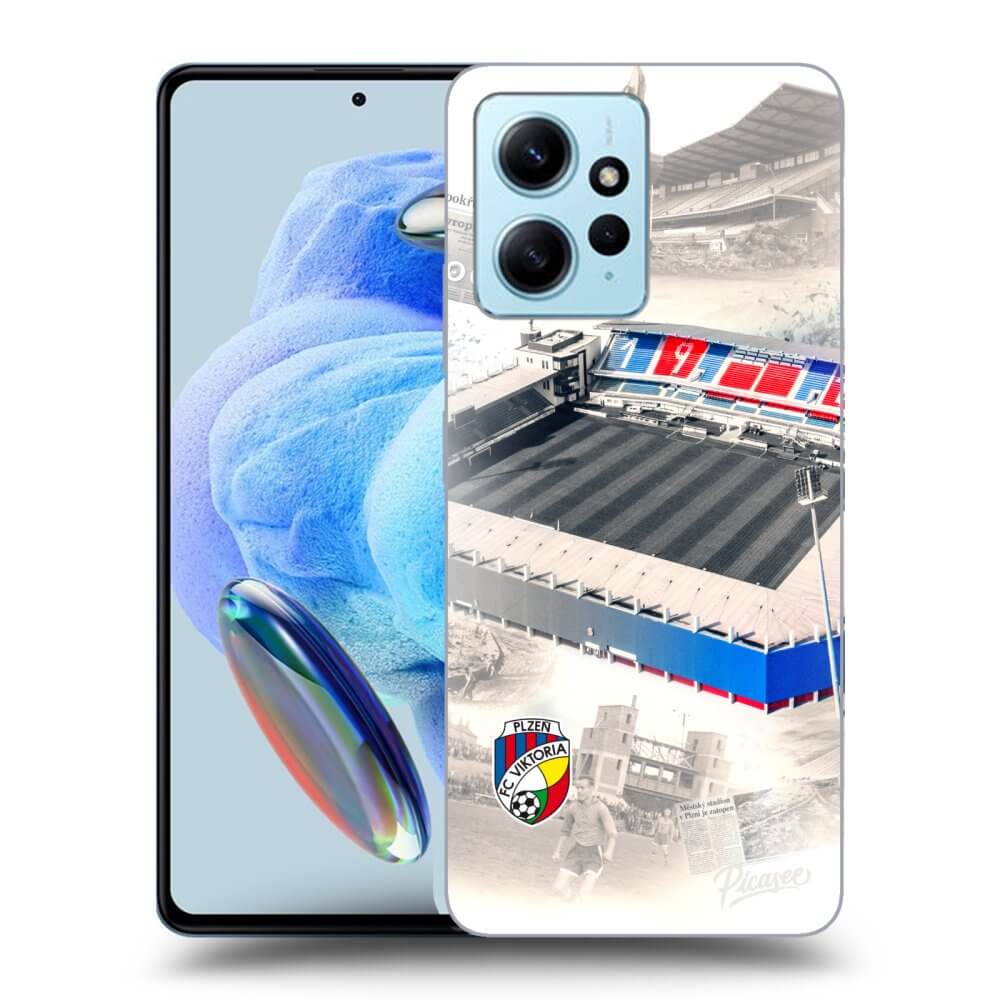 Silikonový Průhledný Obal Pro Xiaomi Redmi Note 12 4G - FC Viktoria Plzeň G