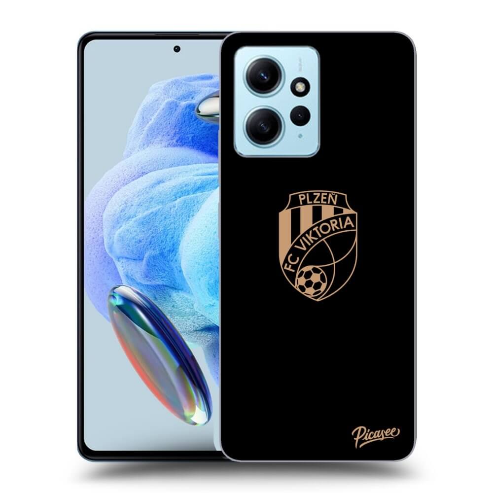 Silikonový černý Obal Pro Xiaomi Redmi Note 12 4G - FC Viktoria Plzeň I