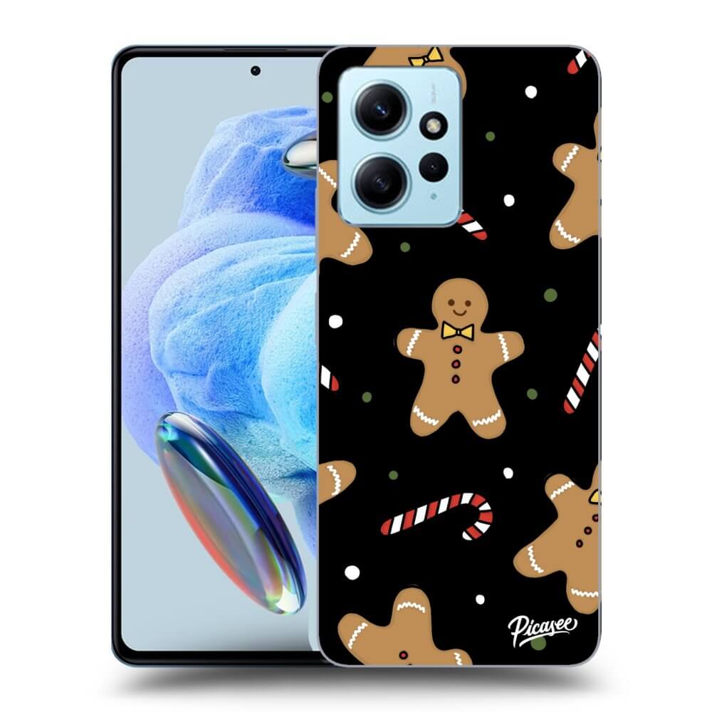 Silikonový černý Obal Pro Xiaomi Redmi Note 12 4G - Gingerbread