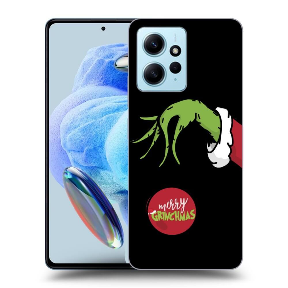 Silikonový černý Obal Pro Xiaomi Redmi Note 12 4G - Grinch