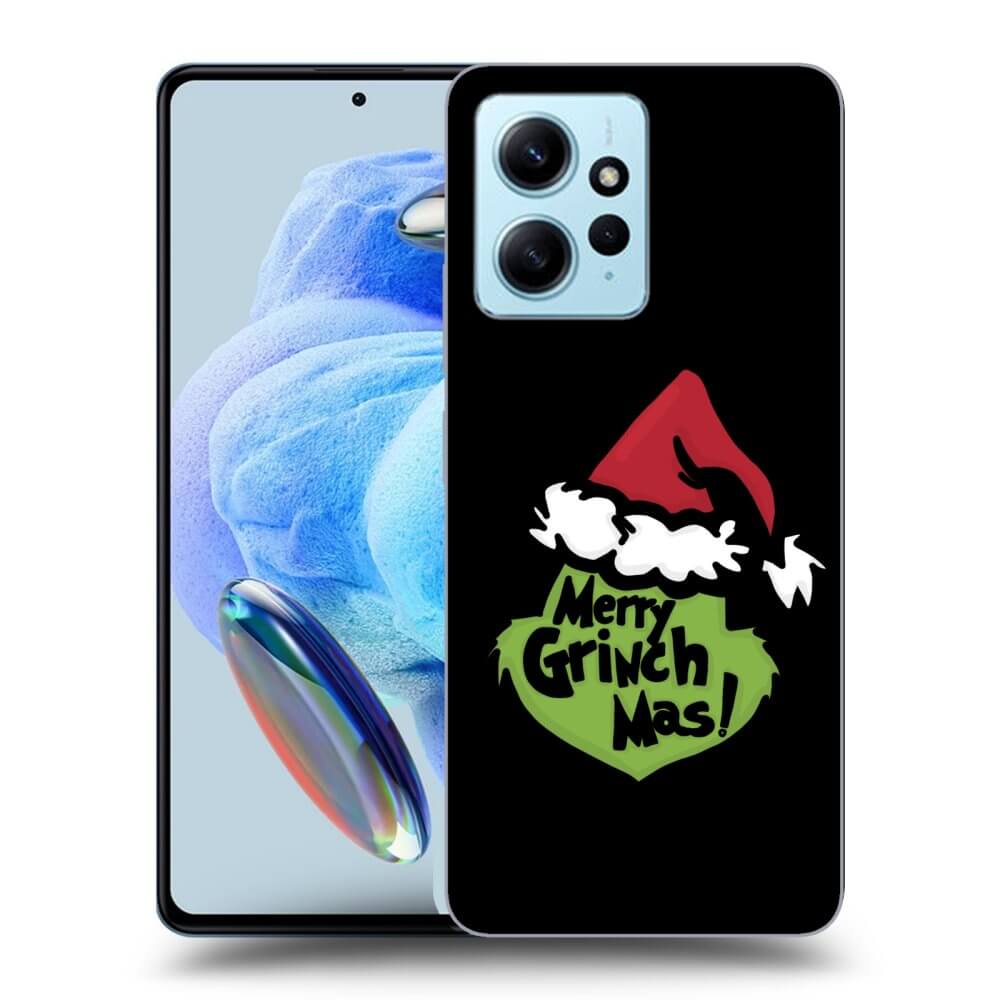 Silikonový černý Obal Pro Xiaomi Redmi Note 12 4G - Grinch 2