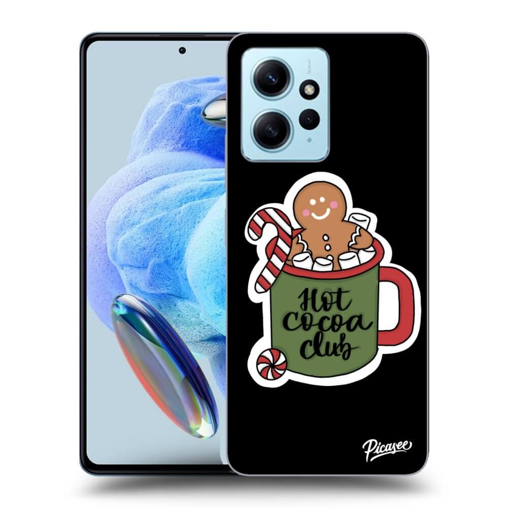 Silikonový černý Obal Pro Xiaomi Redmi Note 12 4G - Hot Cocoa Club