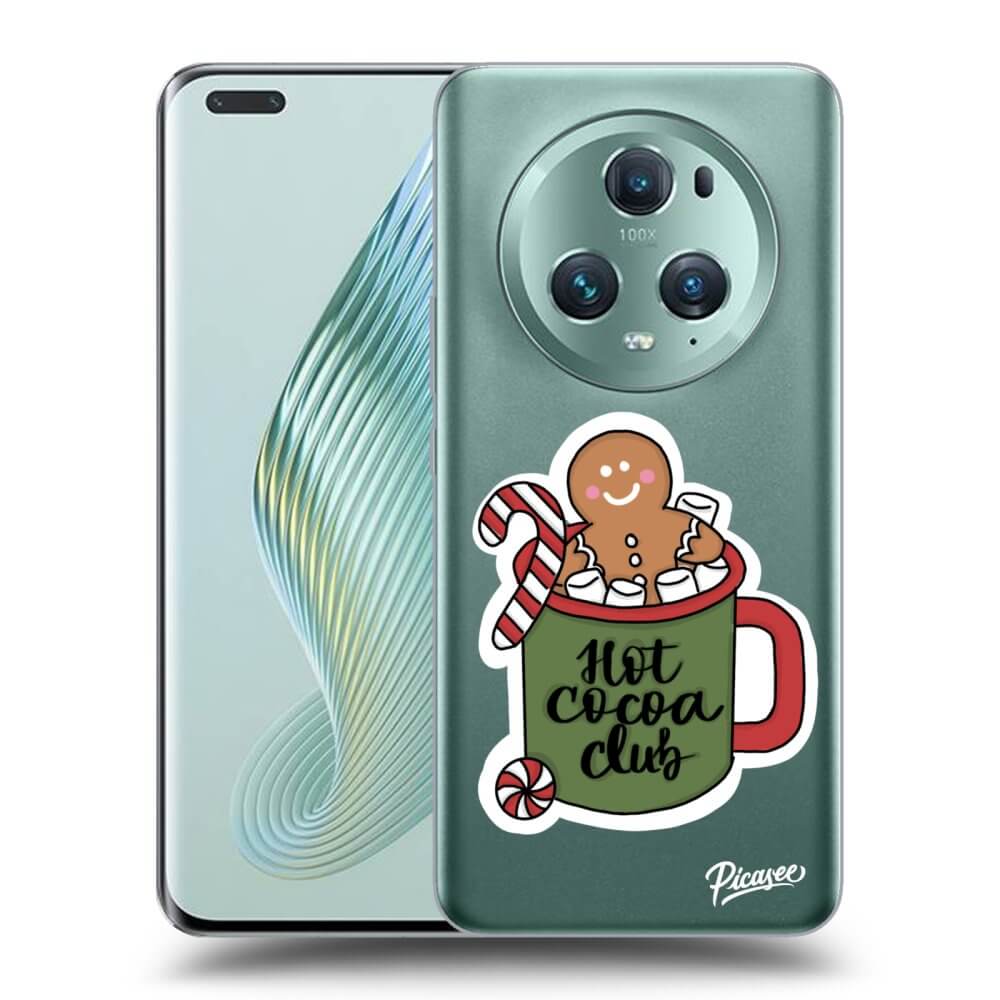 Silikonový Průhledný Obal Pro Honor Magic5 Pro - Hot Cocoa Club