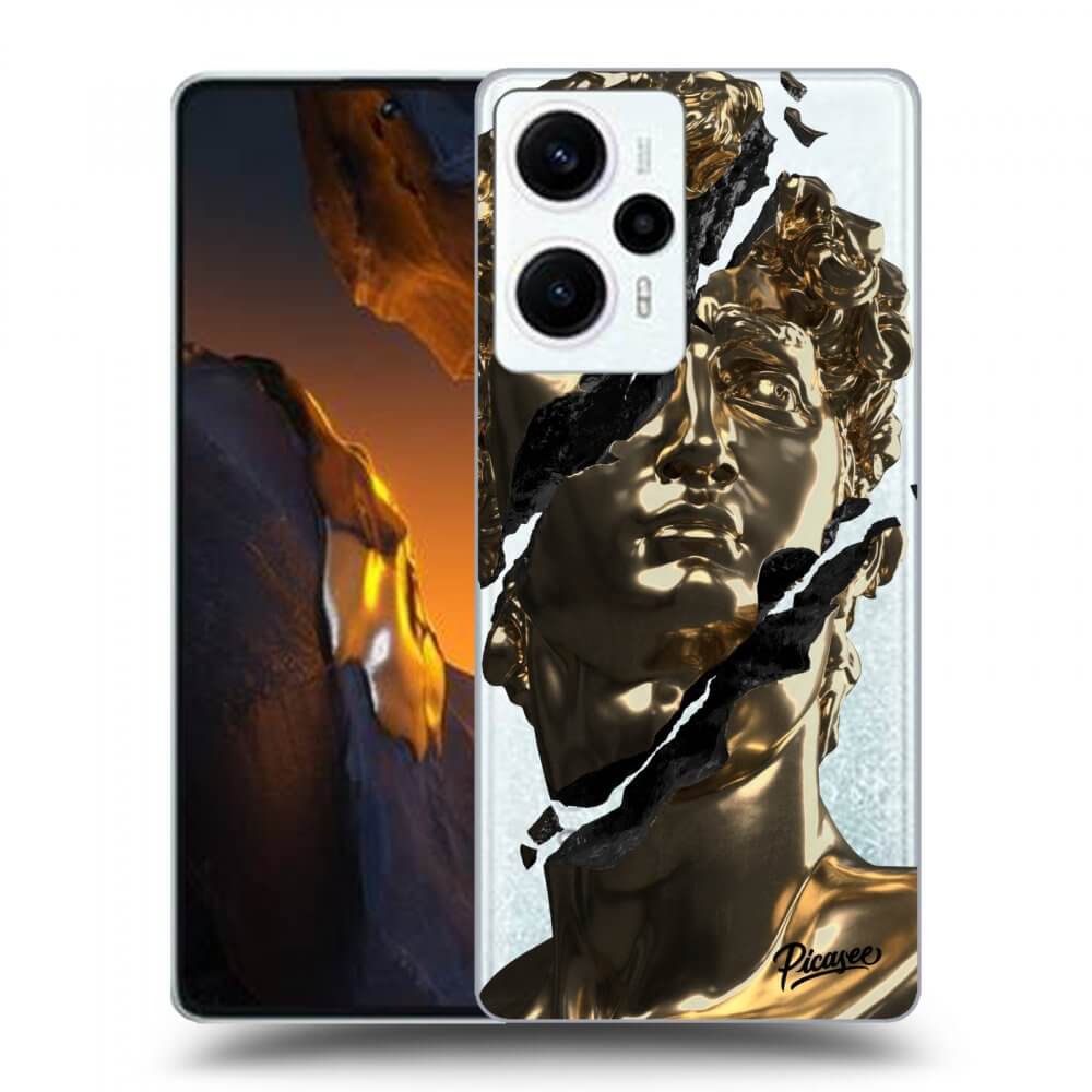 Silikonový Průhledný Obal Pro Xiaomi Poco F5 - Golder