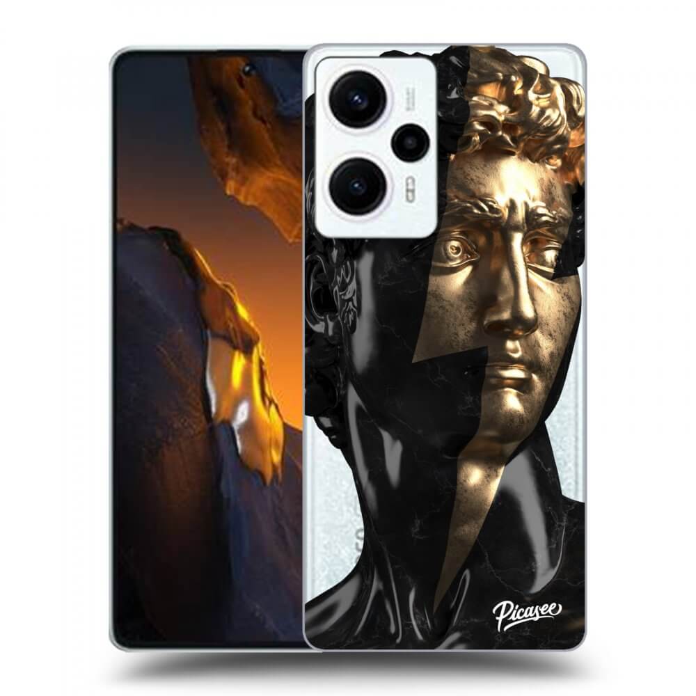 Silikonový Průhledný Obal Pro Xiaomi Poco F5 - Wildfire - Black