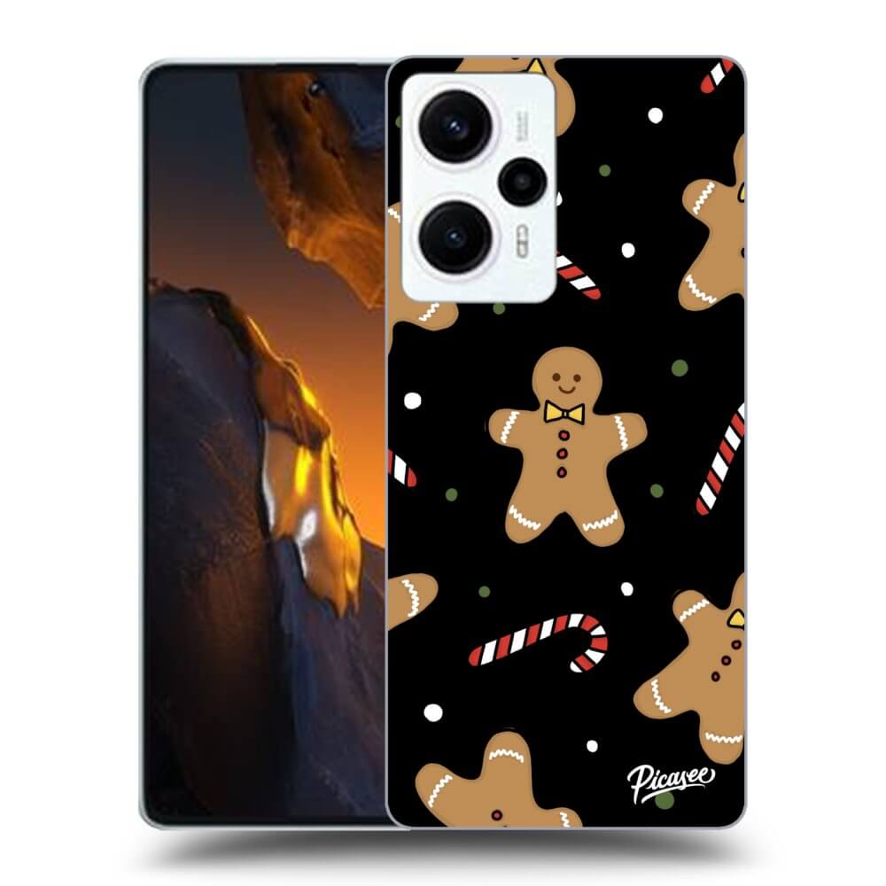 Silikonový černý Obal Pro Xiaomi Poco F5 - Gingerbread