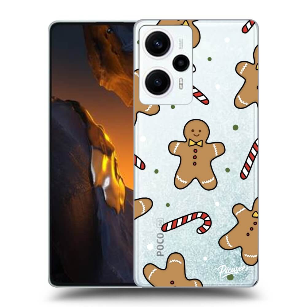 Silikonový Průhledný Obal Pro Xiaomi Poco F5 - Gingerbread