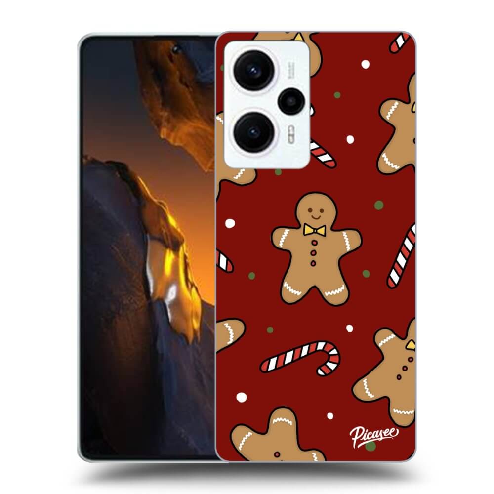 Silikonový černý Obal Pro Xiaomi Poco F5 - Gingerbread 2