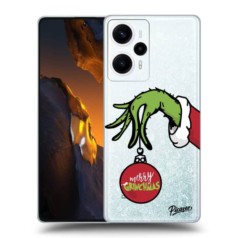 Silikonový Průhledný Obal Pro Xiaomi Poco F5 - Grinch