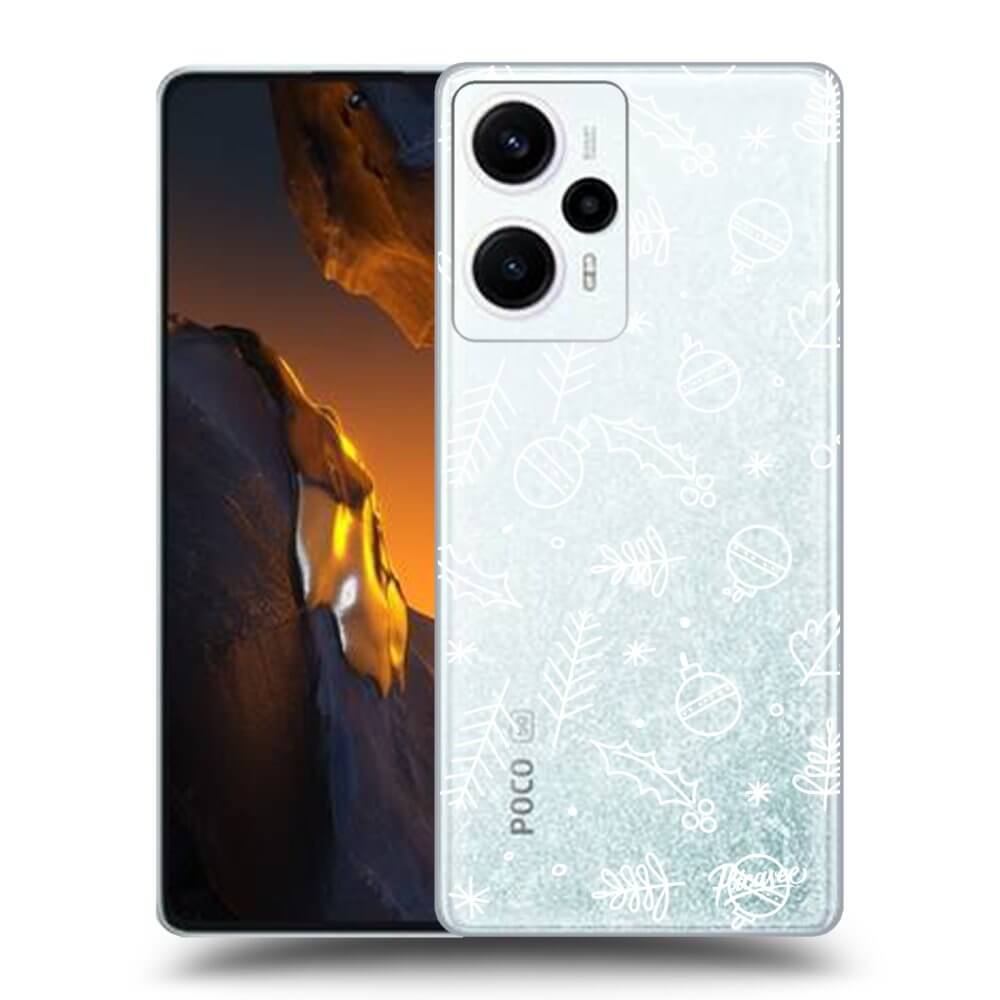 Silikonový Průhledný Obal Pro Xiaomi Poco F5 - Mistletoe