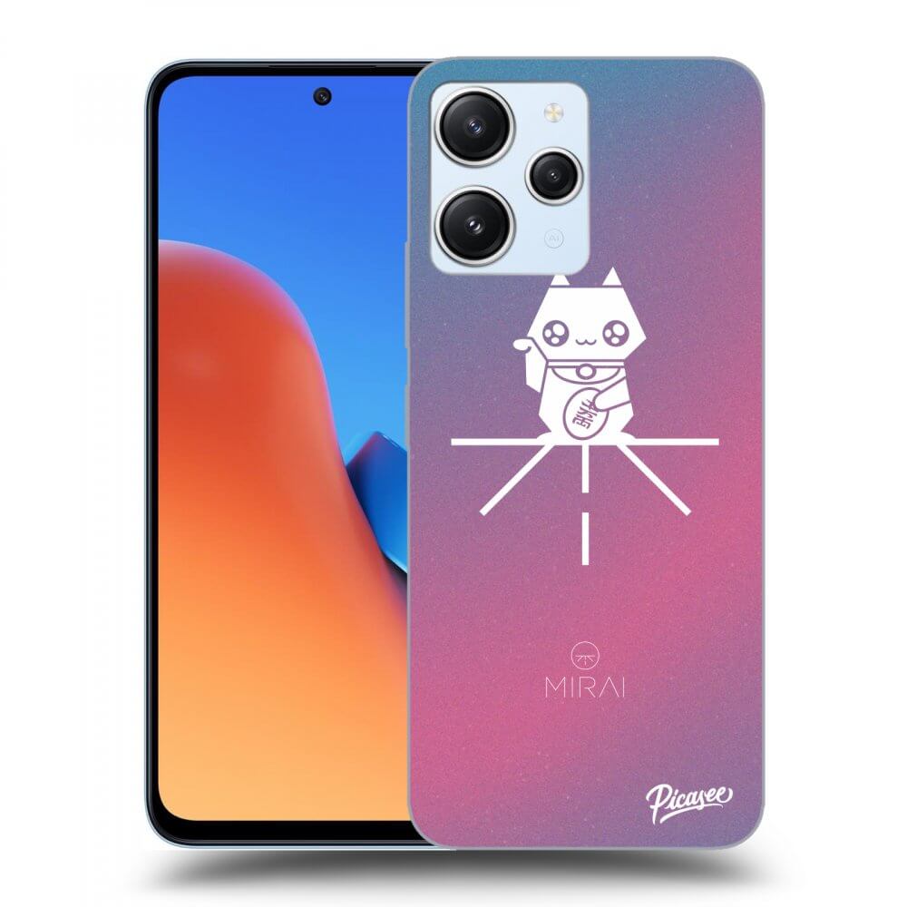 Silikonový Průhledný Obal Pro Xiaomi Redmi 12 4G - Mirai - Maneki Neko