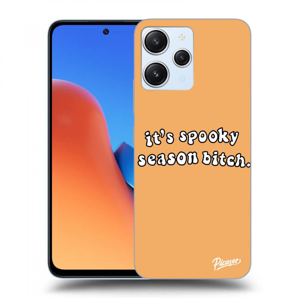 Silikonový Průhledný Obal Pro Xiaomi Redmi 12 4G - Spooky Season